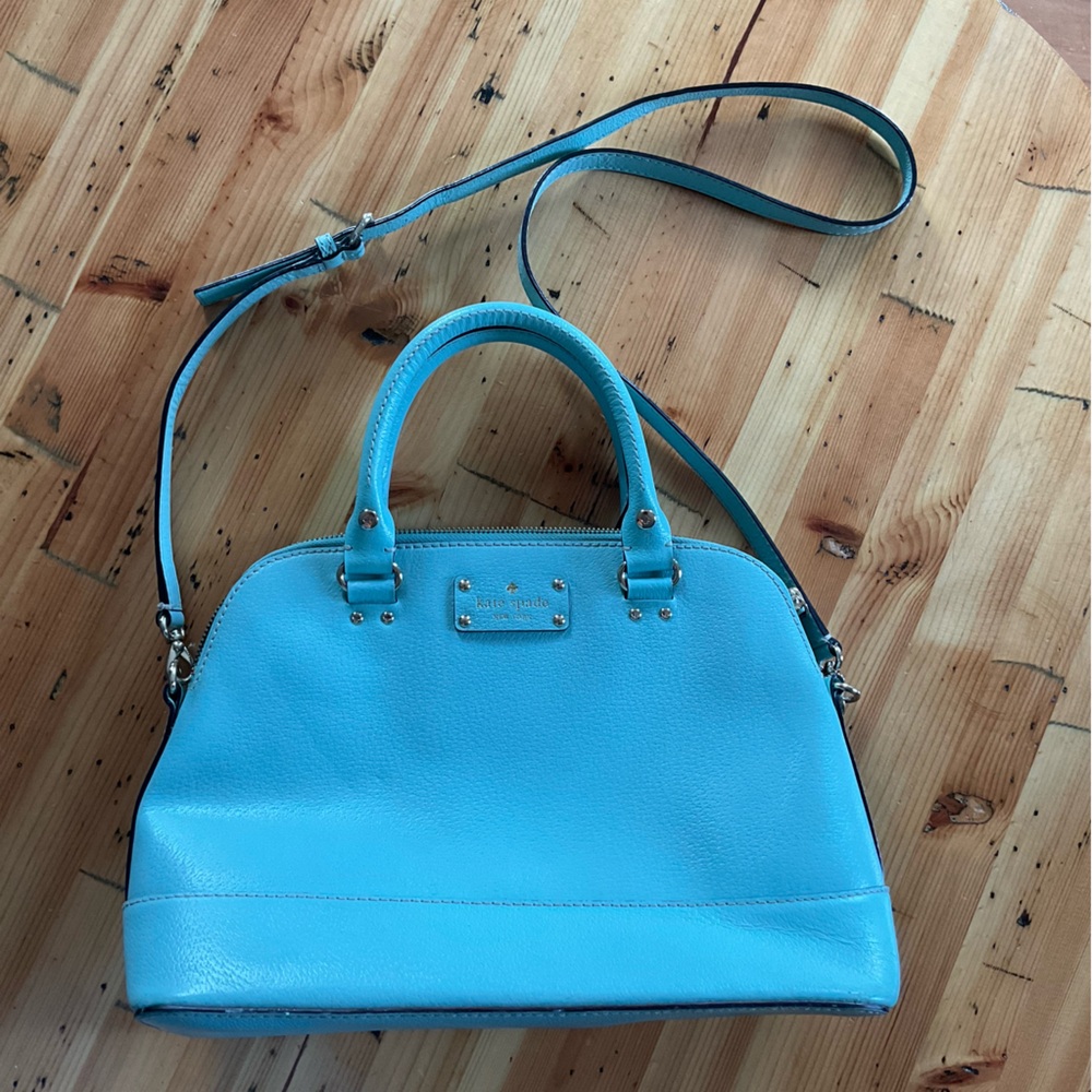 Kate Spade Turquoise Satchel Bag